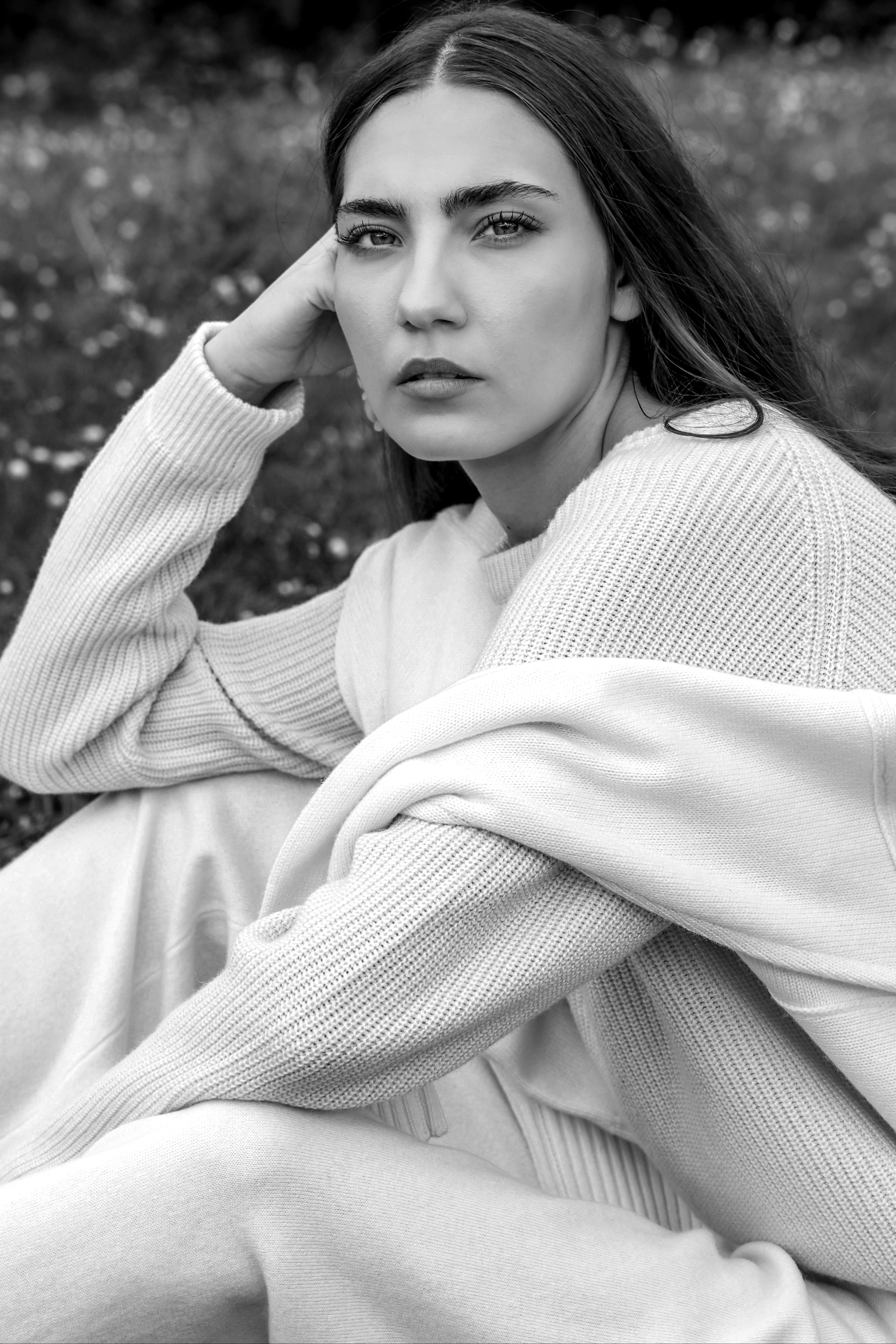 Collezione Malieria donna in puro cashmere Made in Italy.