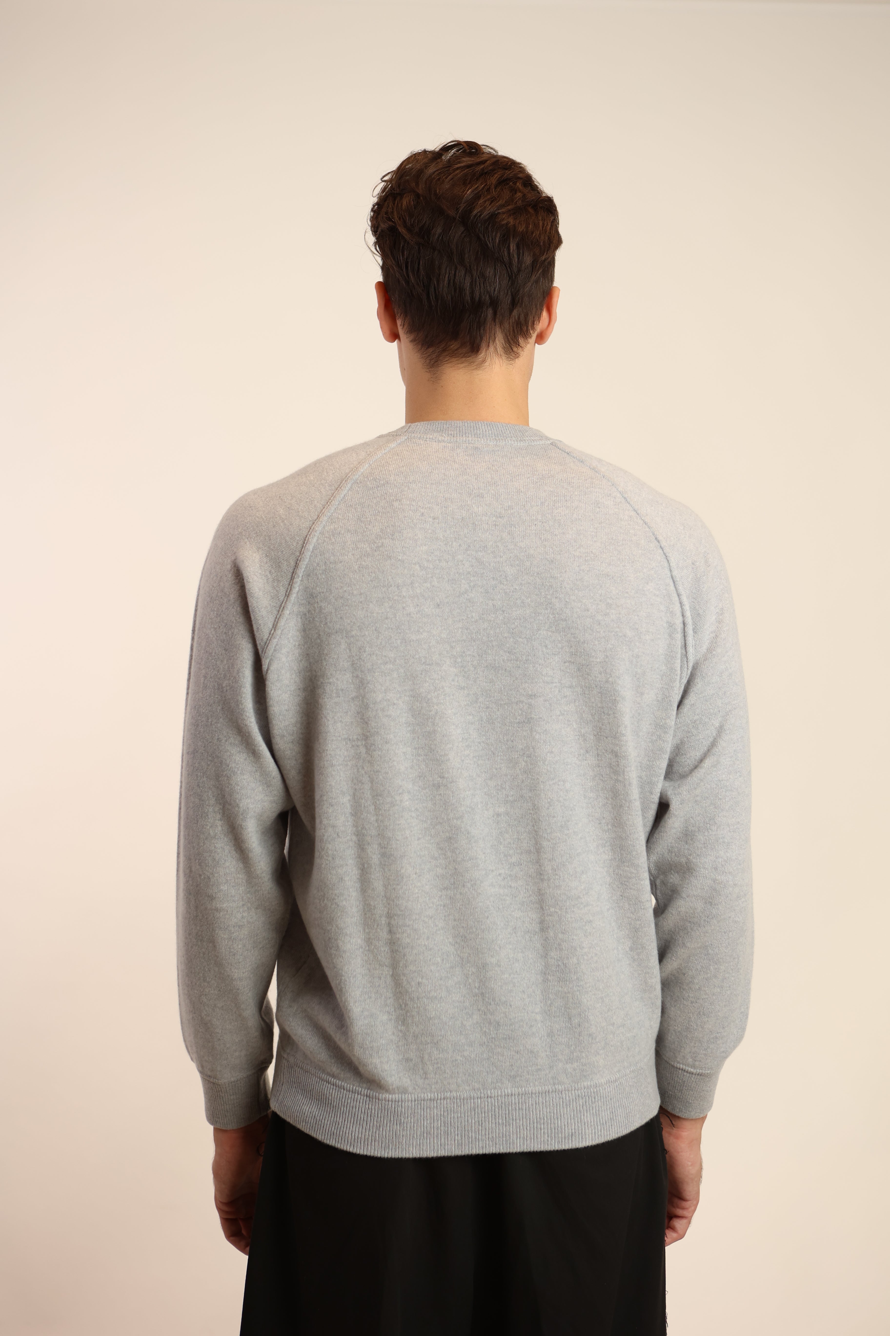 Felpa girocollo in puro cashmere - Altex Cashmere