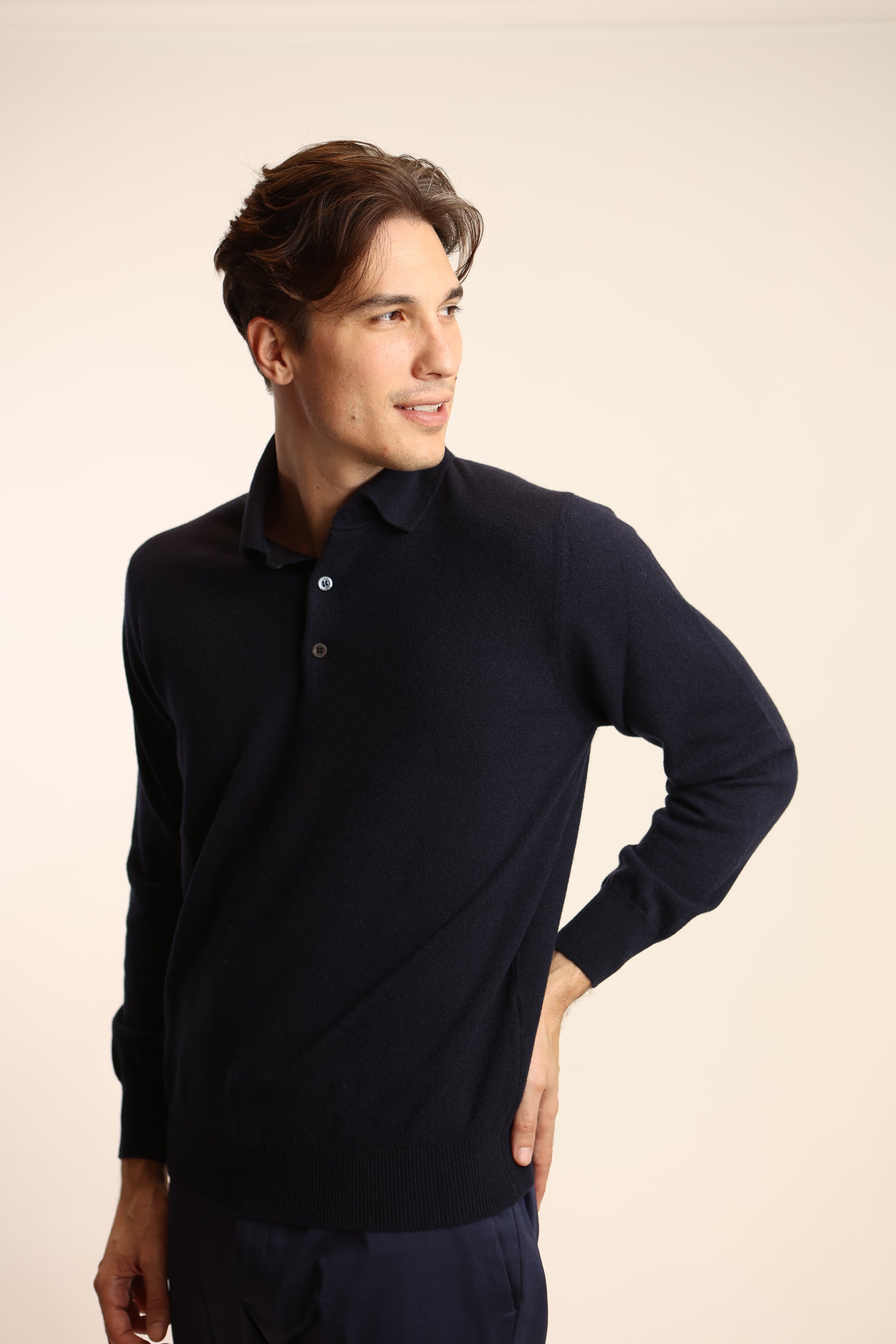 Polo in puro cashmere - Altex Cashmere