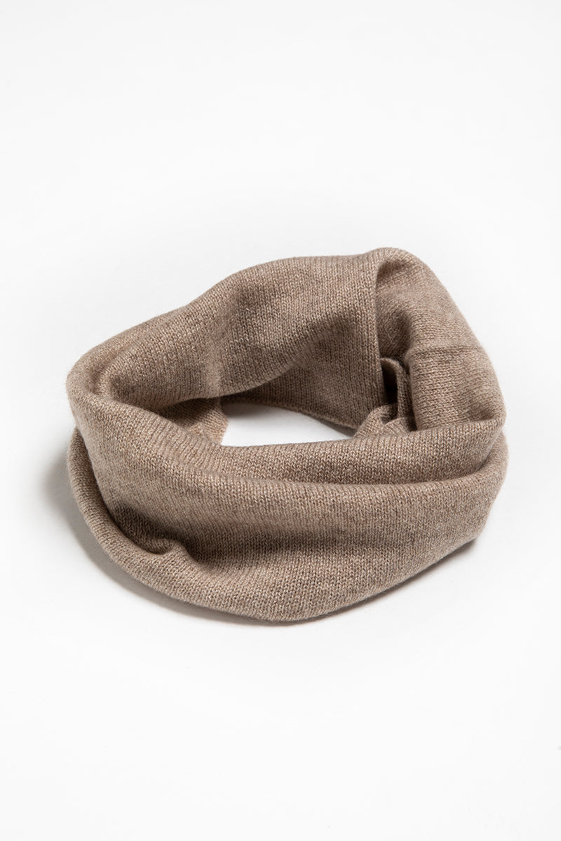 scaldacollo uomo 100% cashmere vcolore beige