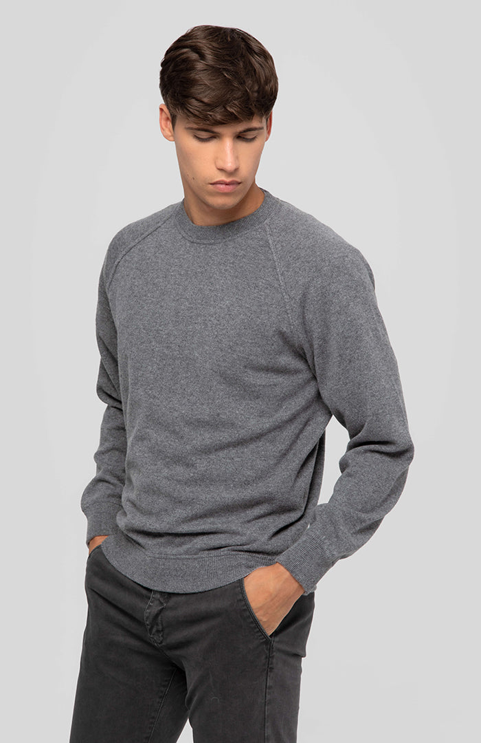 Felpa girocollo in puro cashmere - Altex Cashmere