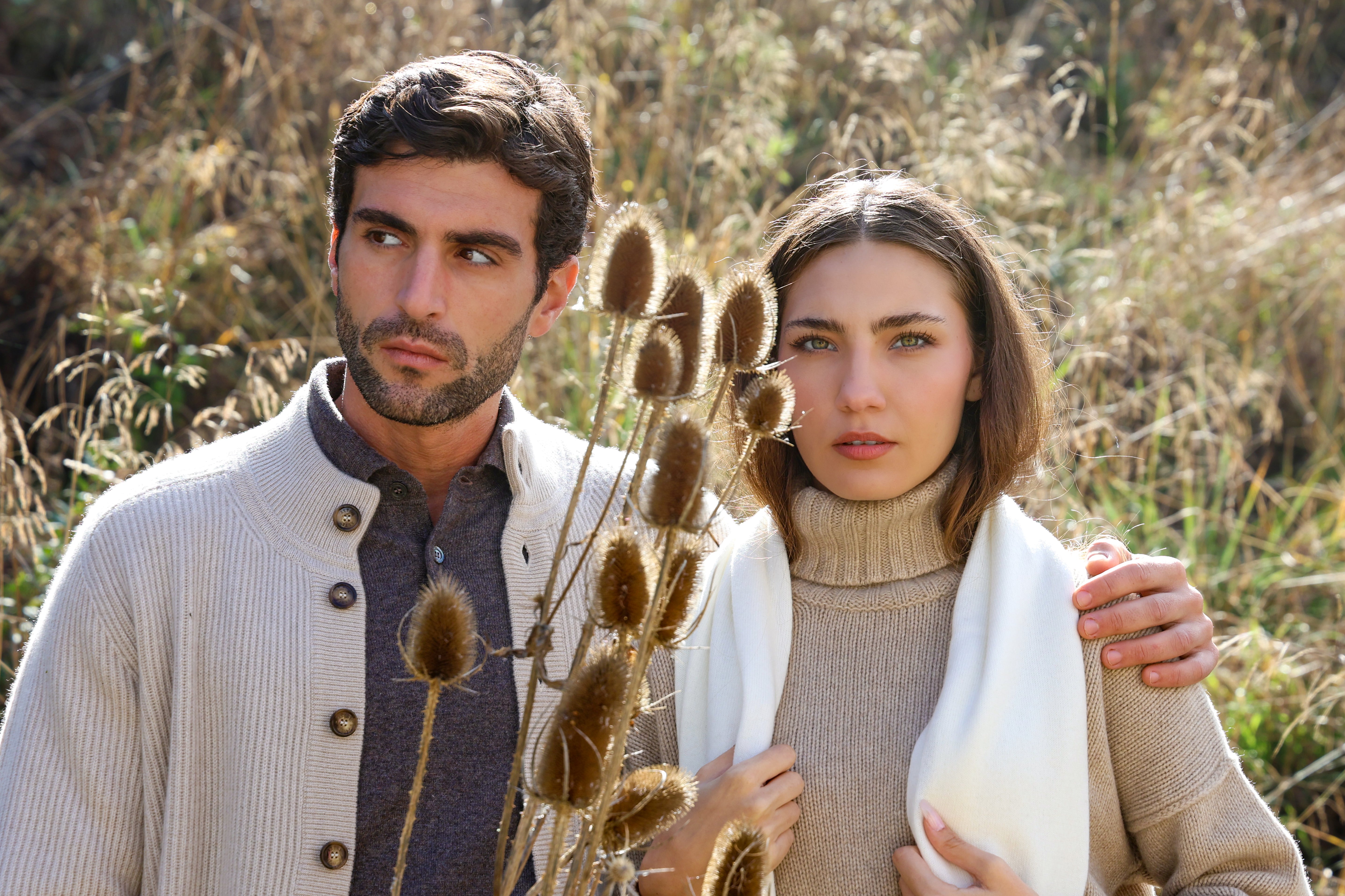 Collezione maglieria uomo e donna Made in Italy in puro Cashmere