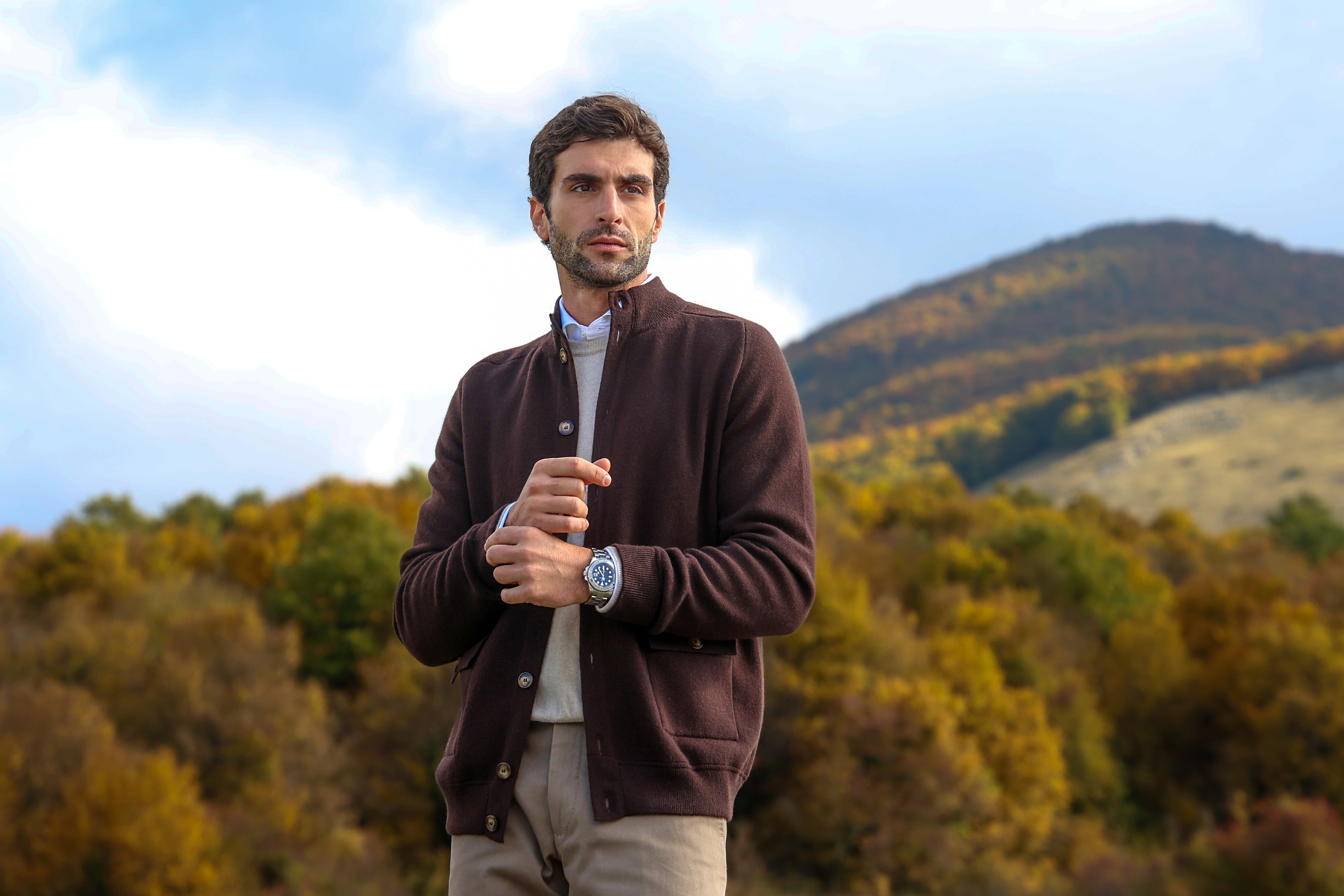 Maglieria uomo in cashmere made in Italy Altex Cashmere